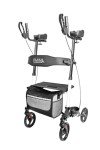 KMINA Lightweight 4 Wheel Forearm Rollator with Seat