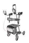 KMINA Lightweight 4 Wheel Forearm Rollator with Seat