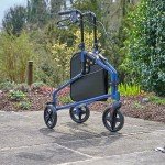 NRS Healthcare 3-Wheel Folding Rollator with Brakes