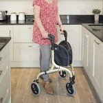 NRS Healthcare Freestyle Ultra Lightweight 3-Wheel Rollator