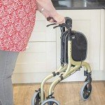 NRS Healthcare Freestyle Ultra Lightweight 3-Wheel Rollator