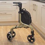 NRS Healthcare Freestyle Ultra Lightweight 3-Wheel Rollator