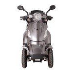 Grey Mobility Scooter with Removable Lithium Battery