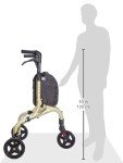 NRS Healthcare Freestyle Ultra Lightweight 3-Wheel Rollator