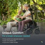 All-Terrain Upright Walker with Flat-Free Tires