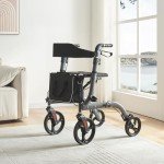 Panana Lightweight 4-Wheel Folding Mobility Walker