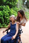 KMINA 2-in-1 Rollator Wheelchair Hybrid - Blue