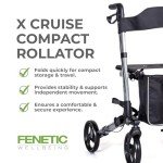 Elite Care X Cruise Folding Lightweight Walker