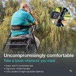 Helavo Heavy-Duty Bariatric Walker - 500 lbs Capacity