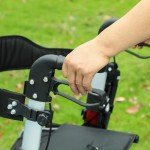 Folding Rollator Walker with Seat for Tall Adults
