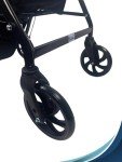 Lightweight Folding Rollator Walker with Padded Seat