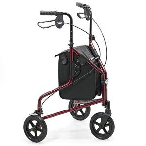 Days Tri-Wheel Lightweight Mobility Walker with Bag