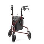 Days Tri-Wheel Lightweight Mobility Walker with Bag