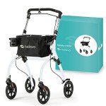 Helavo Lightweight Indoor Rollator for Easy Mobility