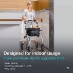 Helavo Lightweight Indoor Rollator for Easy Mobility
