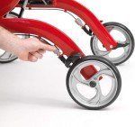 Nitro Rollator Lightweight 4-Wheel Folding Mobility Aid