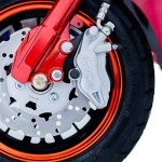 Red GreenPower 3-Wheeled Electric Mobility Scooter