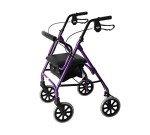 Days Lightweight Folding Four-Wheel Walker with Seat
