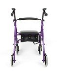 Days Lightweight Folding Four-Wheel Walker with Seat