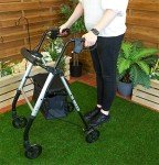 Aidapt Folding Lightweight Four-Wheeled Rollator
