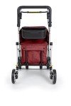 Ruby Aluminum Shopping Rollator - 36L Capacity
