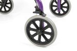 Days Lightweight Folding Four-Wheel Walker with Seat
