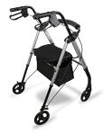 Aidapt Folding Lightweight Four-Wheeled Rollator