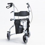 Lightweight 3-Wheel Tri Walker with Seat and Bag