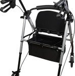 Aidapt Folding Lightweight Four-Wheeled Rollator