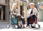 Ruby Aluminum Shopping Rollator - 36L Capacity
