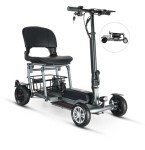 Portable Foldable Electric Mobility Scooter with 4 Wheels