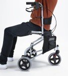 Lightweight 3-Wheel Tri Walker with Seat and Bag