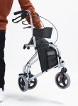Lightweight 3-Wheel Tri Walker with Seat and Bag