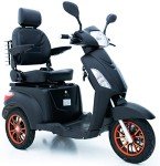 3-Wheel Electric Mobility Scooter with Accessories Bundle