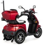 VELECO Draco Red 3-Wheel Mobility Scooter