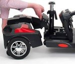 Drive Scout Class 2 Portable 4-Wheel Scooter - Blue