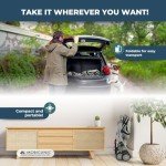 Mobiclinic® Foldable Shopping Trolley with Seat