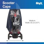 Windproof Waterproof Cape for Wheelchairs and Scooters