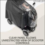Staveley Waterproof Rain Poncho for Mobility Scooters