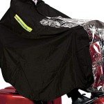Universal Waterproof Mobility Scooter Rain Poncho Cape