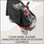 Waterproof Rain Poncho for Mobility Scooters & Wheelchairs