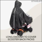 Staveley Waterproof Rain Poncho for Mobility Scooters