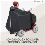 Waterproof Rain Poncho for Mobility Scooters & Wheelchairs