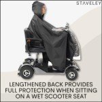 Staveley Waterproof Rain Poncho for Mobility Scooters