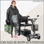 Staveley Waterproof Rain Poncho for Mobility Scooters