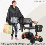 Staveley Waterproof Rain Poncho for Mobility Scooters