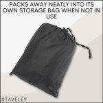 Waterproof Rain Poncho for Mobility Scooters & Wheelchairs