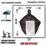 Universal Rain Cover for Mobility Scooters and Wheelchairs