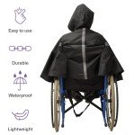 Bramble Waterproof Wheelchair Poncho - Universal Fit