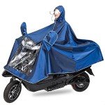 IBLUELOVER Waterproof Rain Poncho for Mobility Scooters